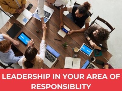 Leadership In Your Area Of Responsibility